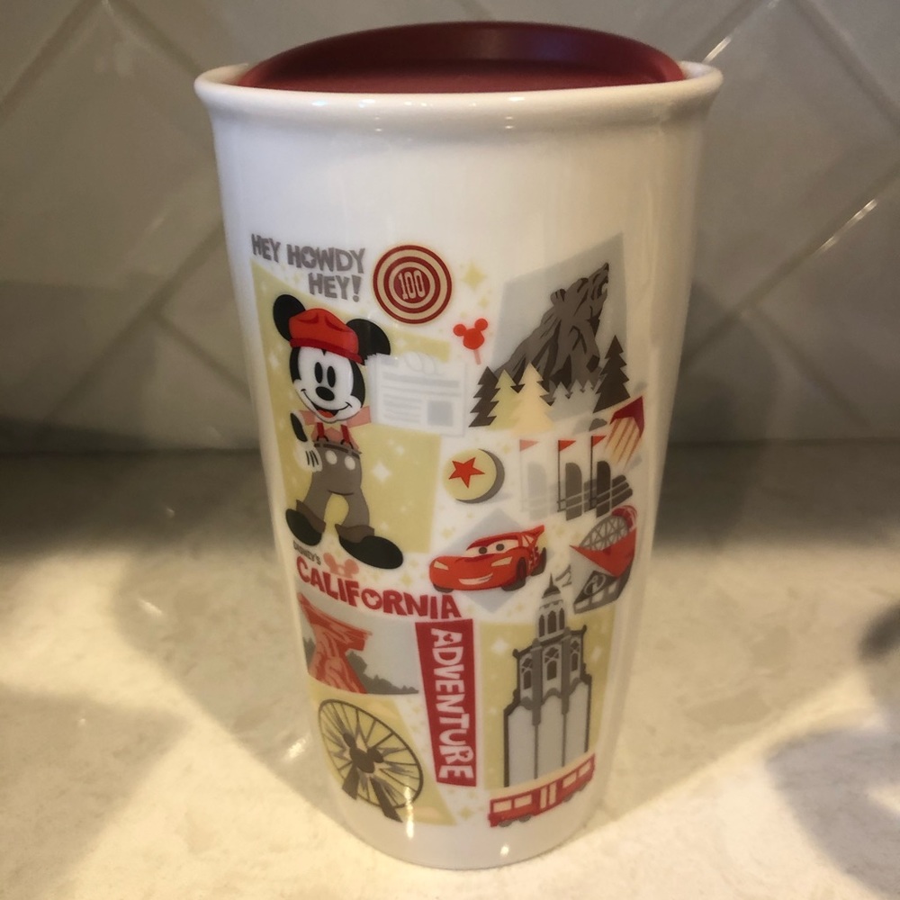 Disney California Adventure Hot Starbucks tumbler